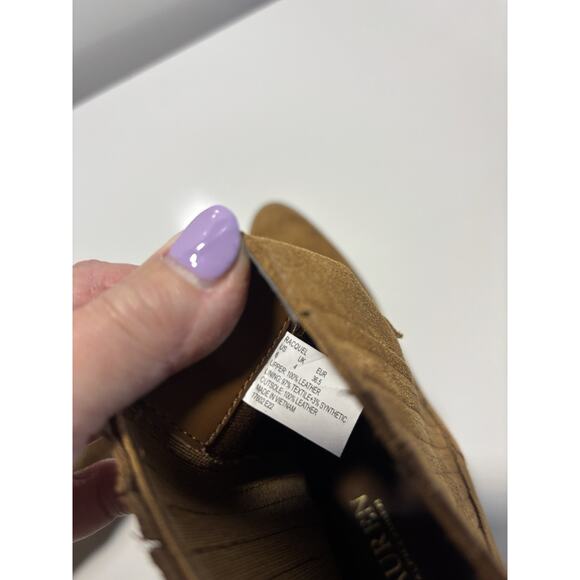 Lauren Ralph Lauren Womens Racquel Brown Suede Pointed Toe Ankle Boots Size 6 - Picture 5 of 9